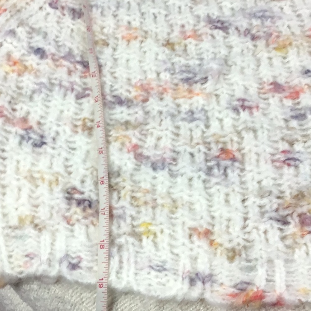Free People Sunset Cloud Pullover Sweater Size XL - Picture 8 of 8